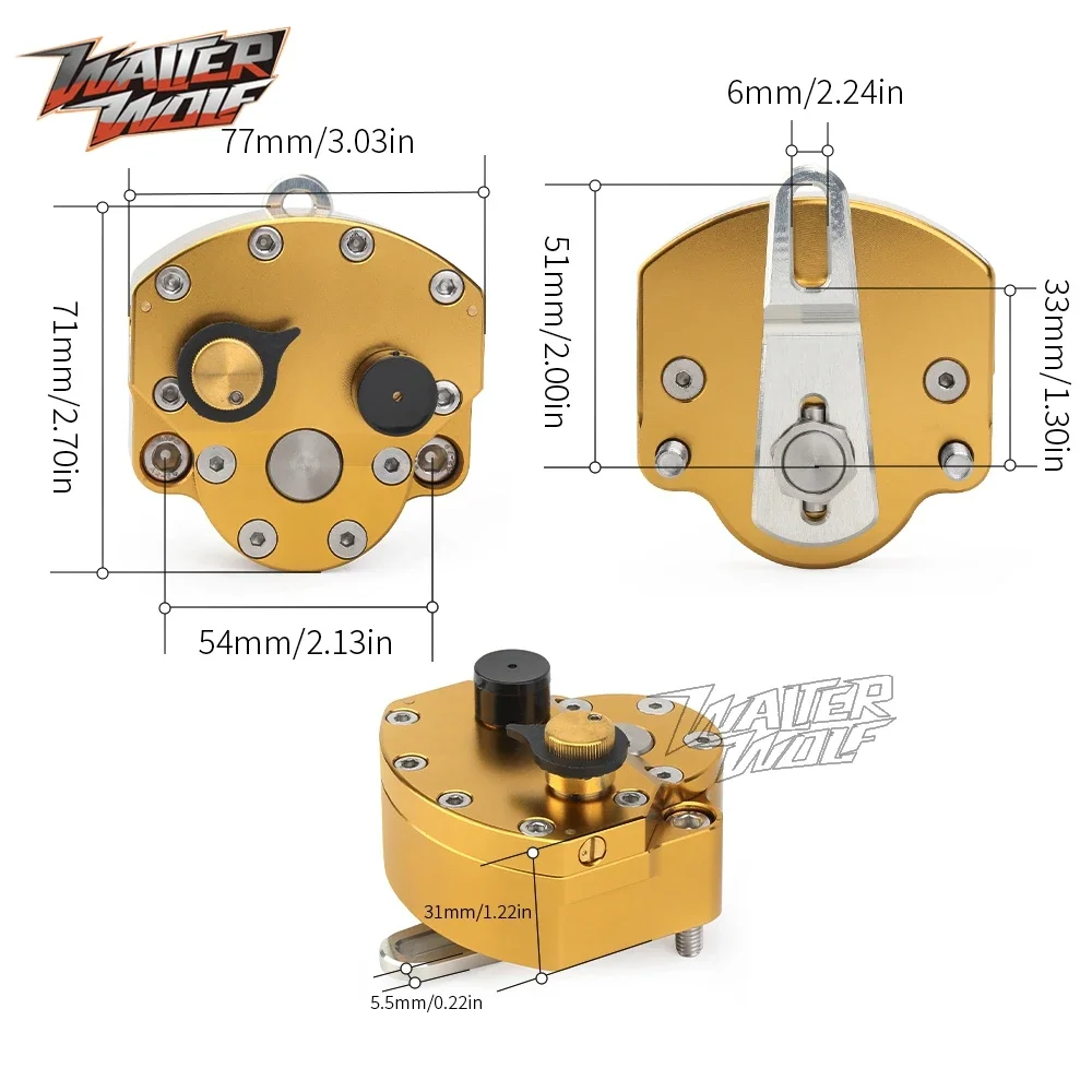 Motorcycle Steering Damper Sta - Steering Damper Stabilizer Kit Cnc recension och pris