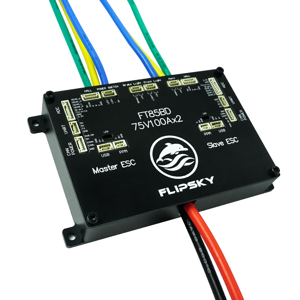 Flipsky FT85BD100A Dual ESC 85 - 72V 45A Dual Controller recension och pris
