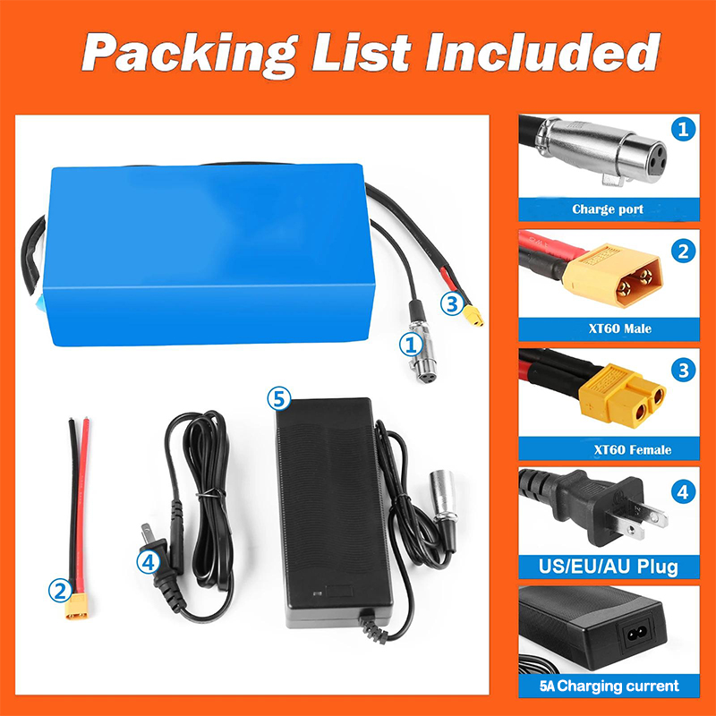 21700 E bike Scootoer Battery  - 60V 30Ah 21700 Battery Pack recension och pris