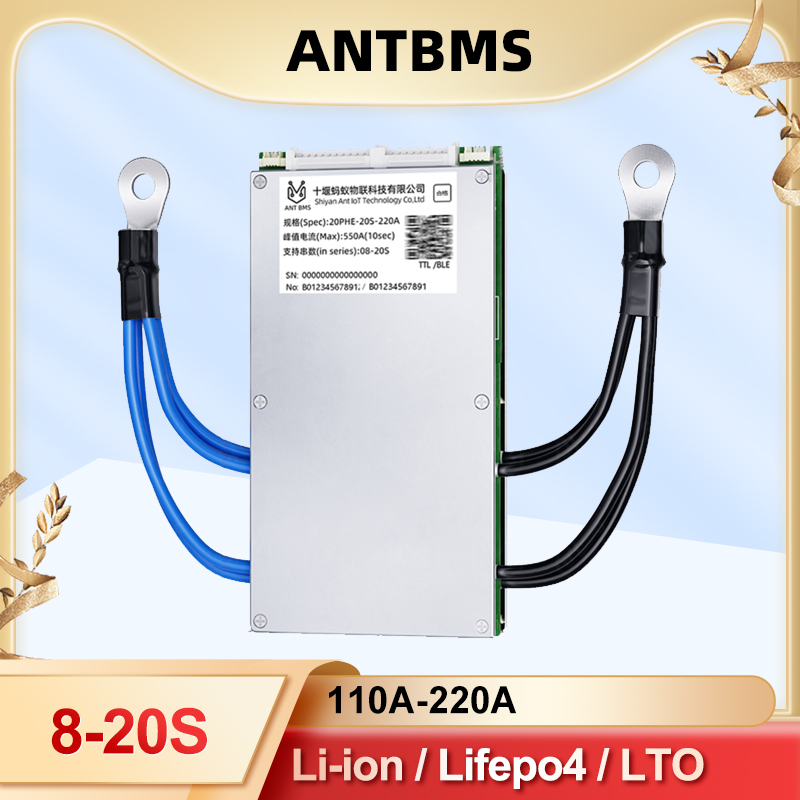 ANT Smart BMS 8S-20S with WiFi - Smart Bms 20S 72V 150A Bluetooth recension och pris